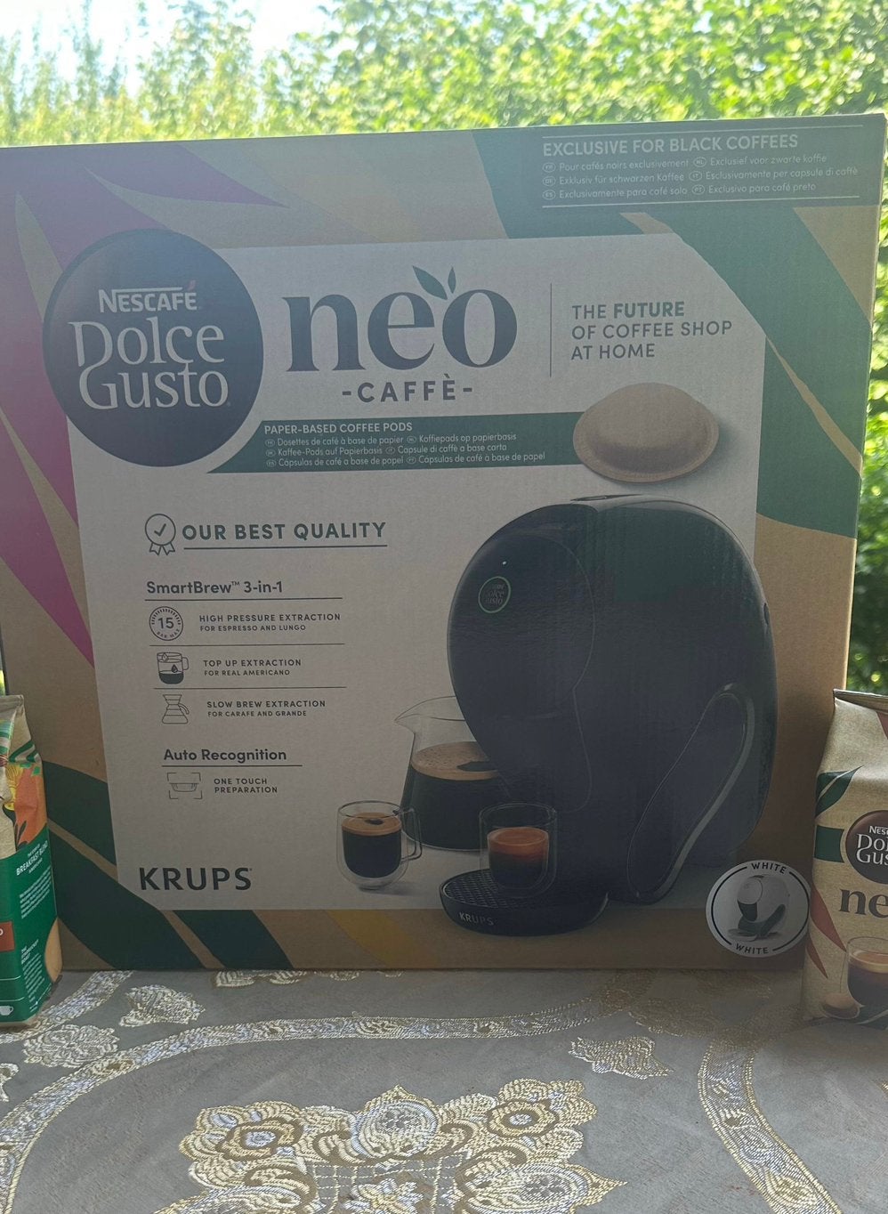 Machine à café Neo Caffe à l'état neuf, Electroménager, Cafetières, Enlèvement, Neuf, Cafetière, Autres types