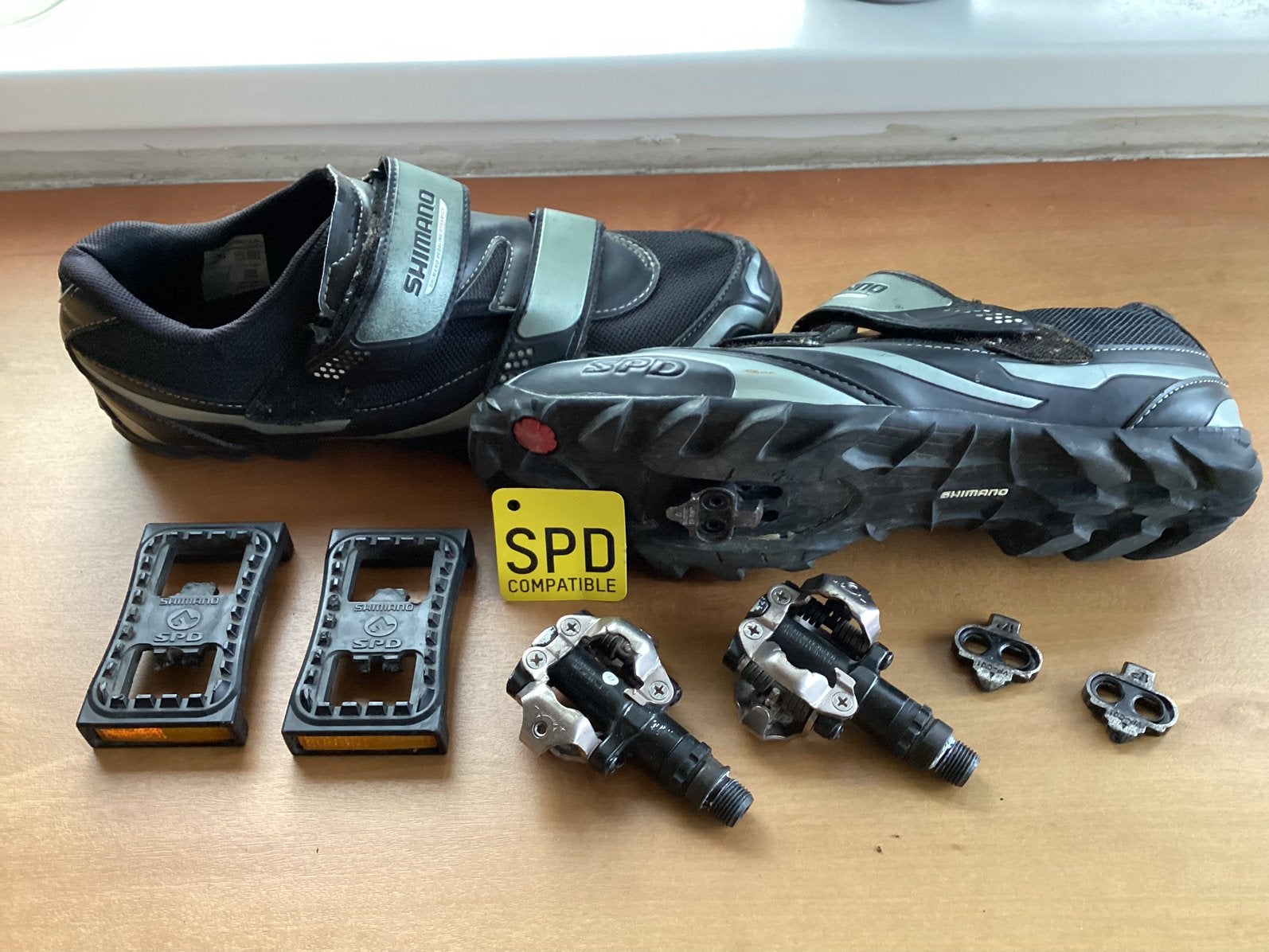 Kit pour faire du vélo avec SPD, Vélos & Vélomoteurs, Enlèvement ou Envoi, Comme neuf, Gravelbike, Pédalier ou Pédales