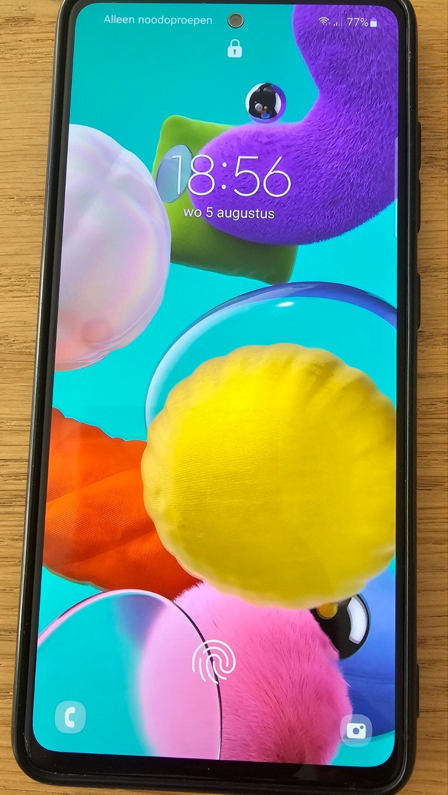 Samsung Galaxy A51 128GB, Telecommunicatie, Mobiele telefoons | Samsung, Zwart, Nieuw, Ophalen of Verzenden, 128 GB