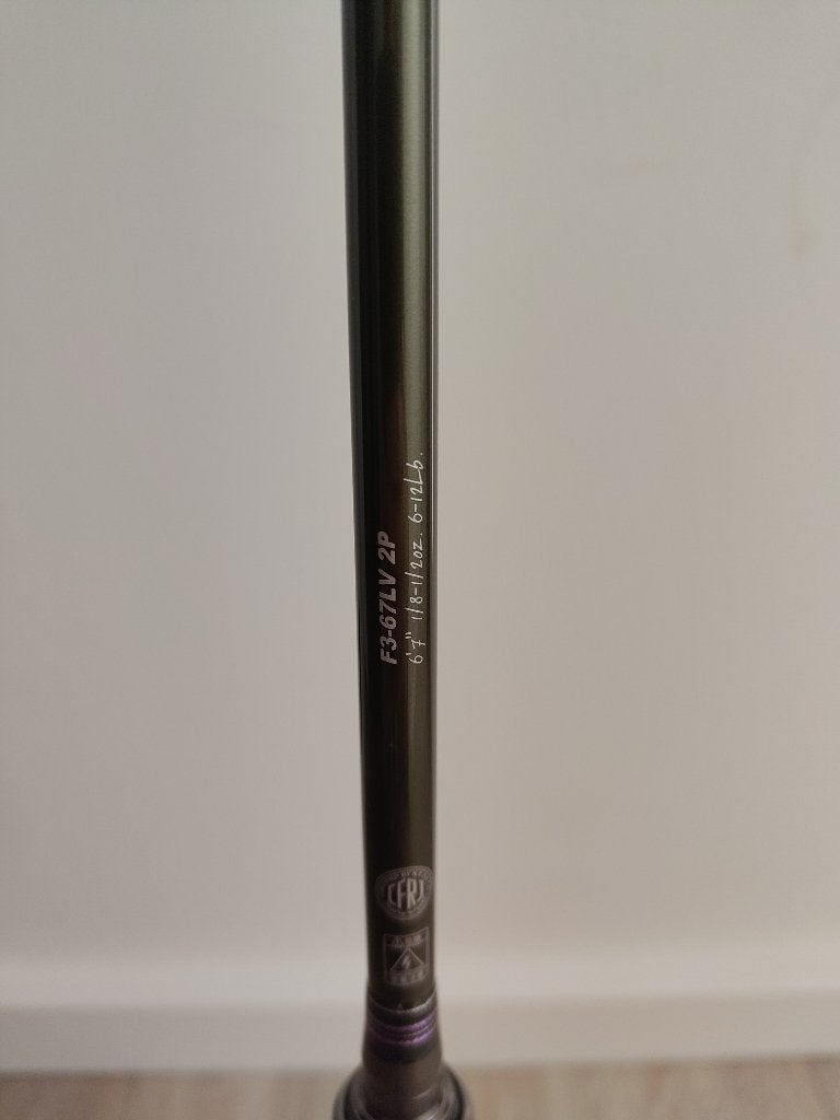 Megabass Levante F3-67LV 2P, Ophalen, Zo goed als nieuw, Werphengel