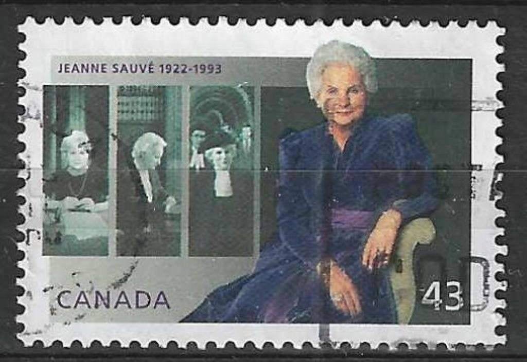 Kanada 1994 - Yvert 1352 - Jeanne Sauvé (ST), Envoi, Affranchi