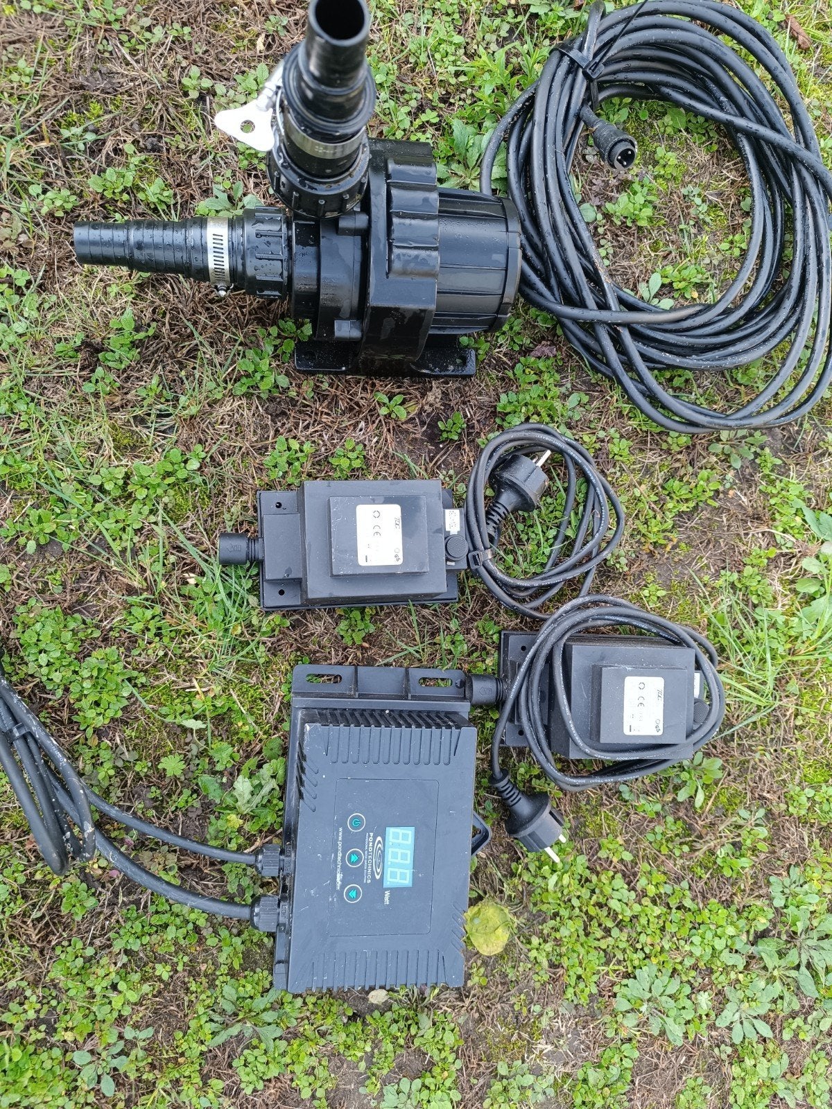 vijverpomp pond technics 10.000l, Ophalen, Gebruikt, Vijverpomp