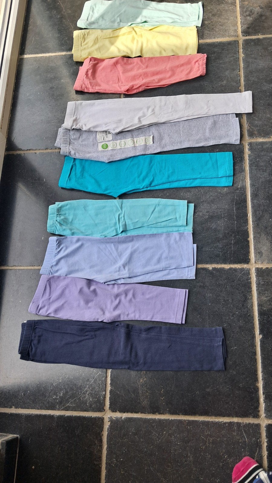 pakket leggings 10 stuks maat 110, Kinderen en Baby's, Kinderkleding | Maat 110, Ophalen of Verzenden