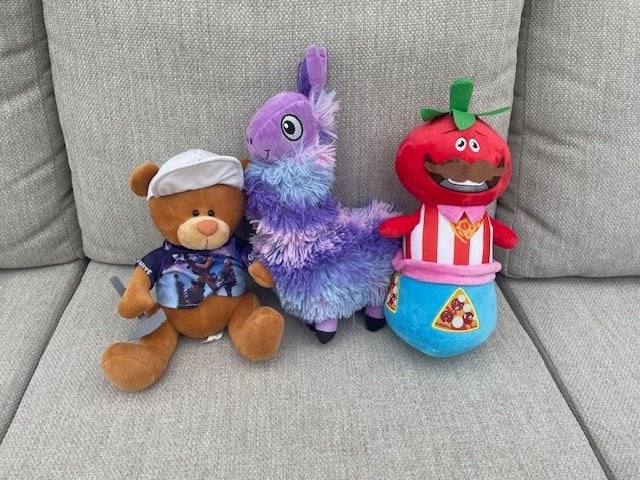 jouets en peluche Fortnite, Enlèvement ou Envoi, Overige karakters, Autres marques, Comme neuf