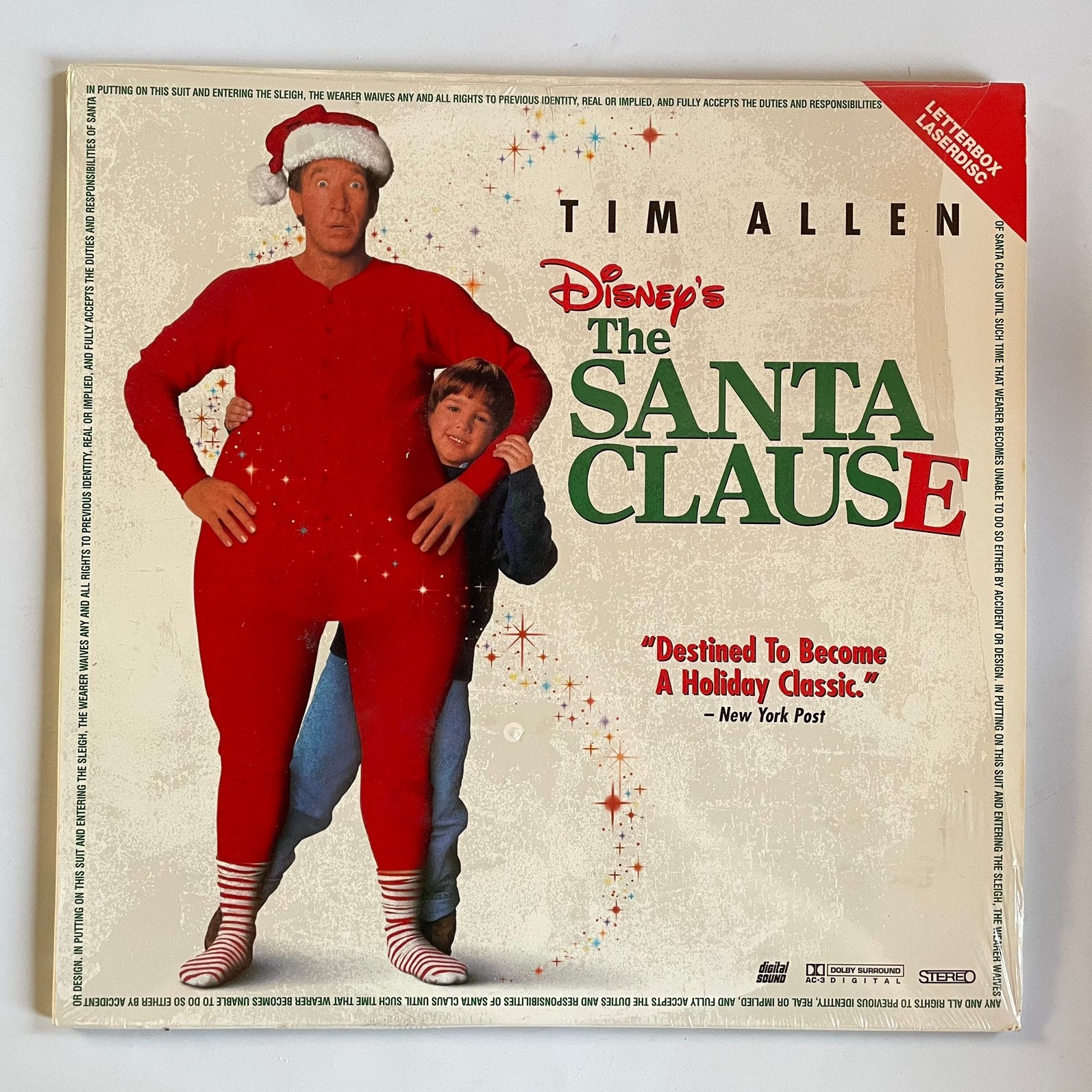 The Santa Clause - Laserdisc, Ophalen of Verzenden, Zo goed als nieuw