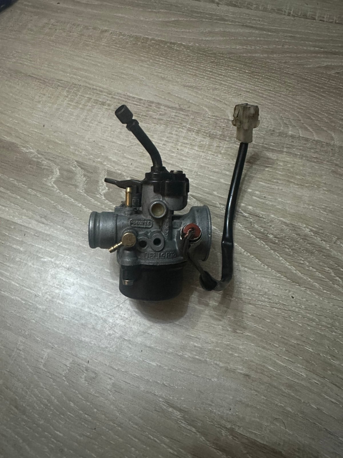Dellorto 14mm carburateur/derbi senda 50 origineel, Ophalen of Verzenden, Zo goed als nieuw, Carburateur