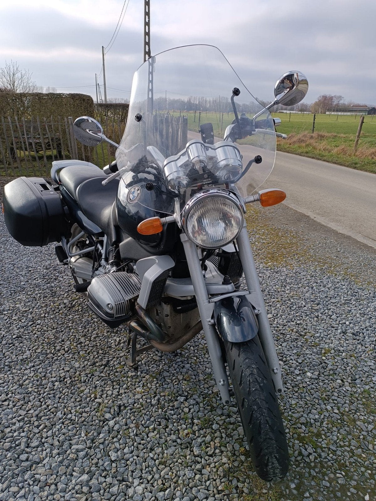 Moto BMW R850R, grijs, Ophalen