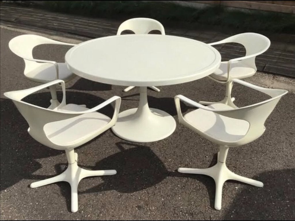 Vintage Jetson Space Age Diner Set Space Age 60-1970s, Huis en Inrichting, Ophalen