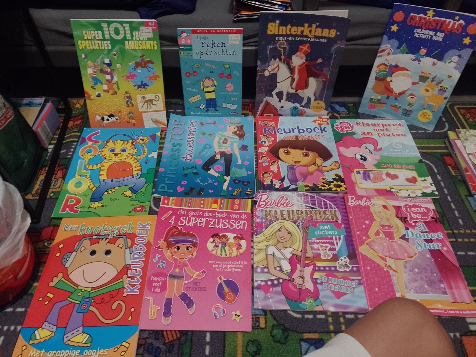 kleurboeken meisjes te ruil🤩😉👍, Ophalen