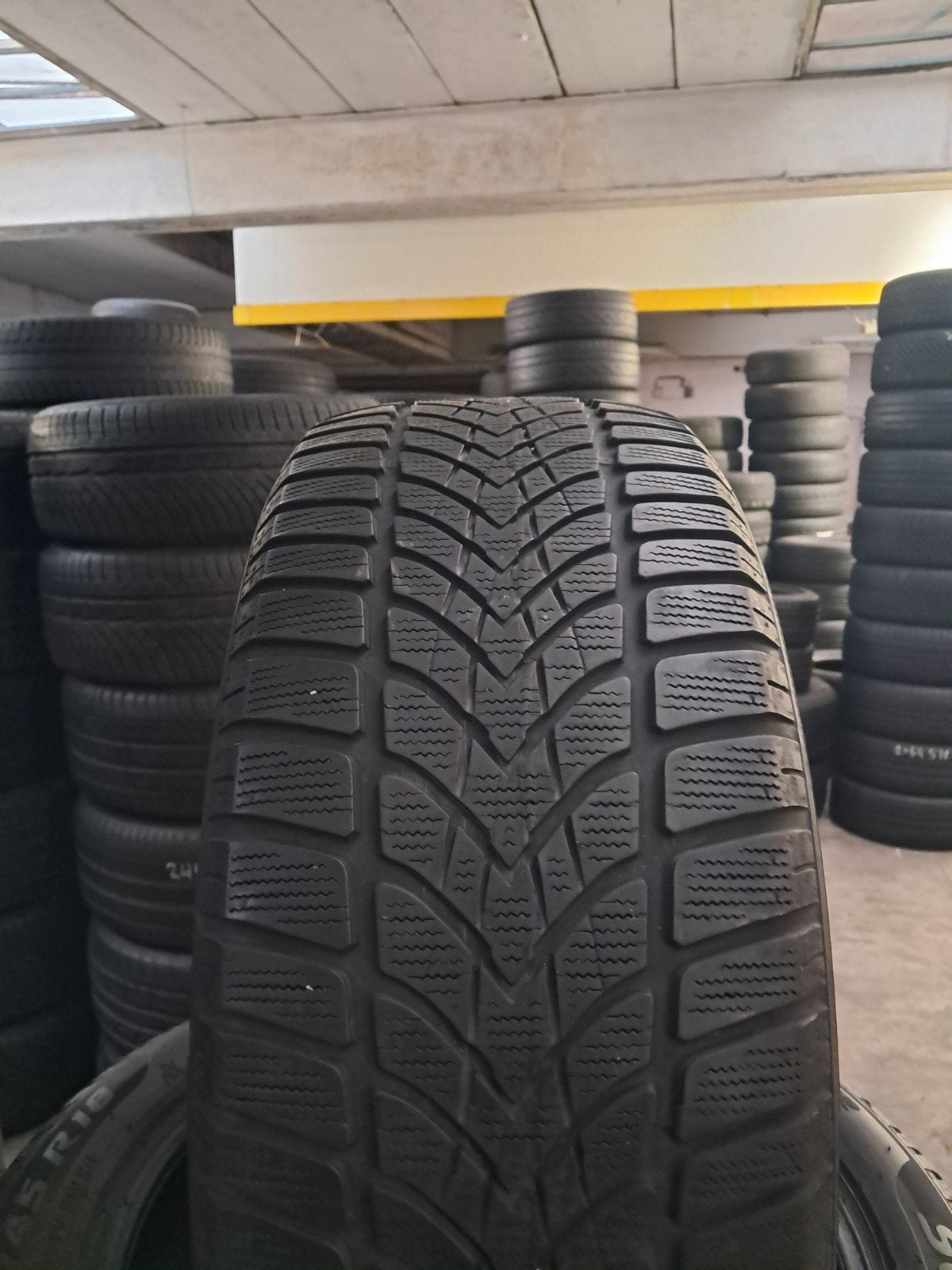 21555r16 215 55 r16 215/55/16 dunlop Pirelli Hiver avec mont, Enlèvement ou Envoi