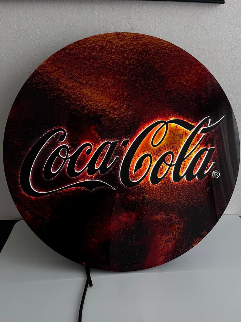 Coca cola lichtreclame nieuw in doos, Enlèvement ou Envoi, Neuf, Table lumineuse ou lampe (néon)