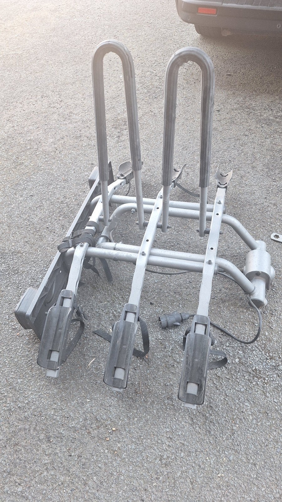 Porte vélos sur attelage pour 3 vélos, Enlèvement, Utilisé