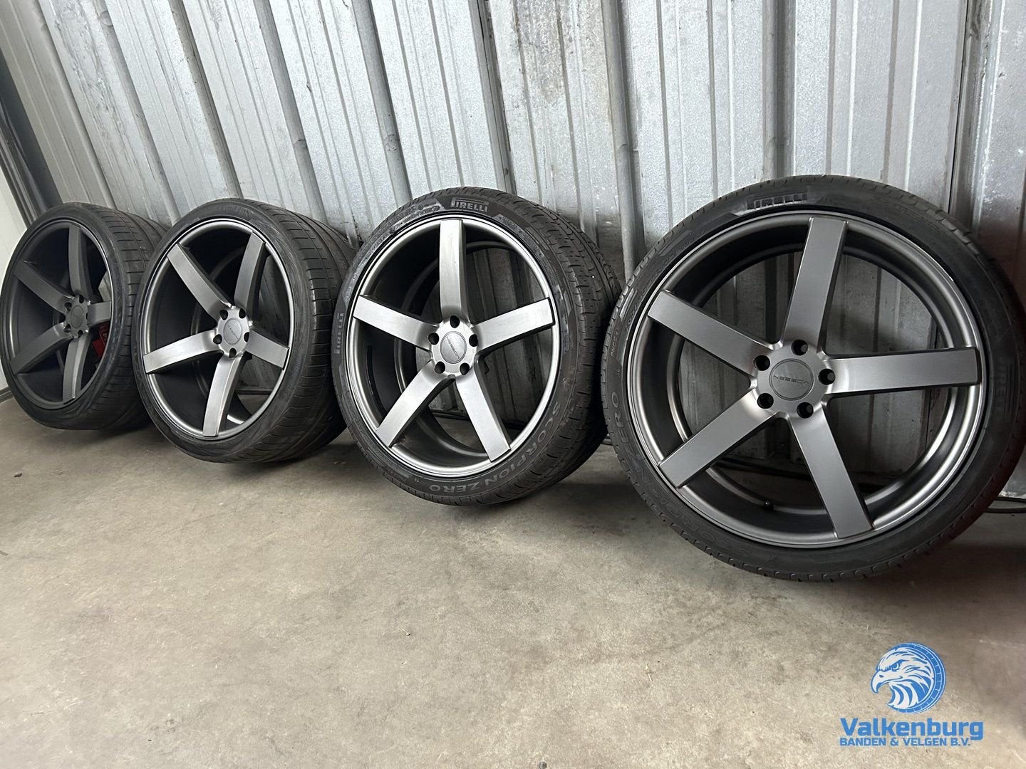 5mm! BMW X5 X6 Vossen 22 inch Concave breedset velgen 5x120, Pneus et Jantes, Pneus été, -, Autres dimensions
