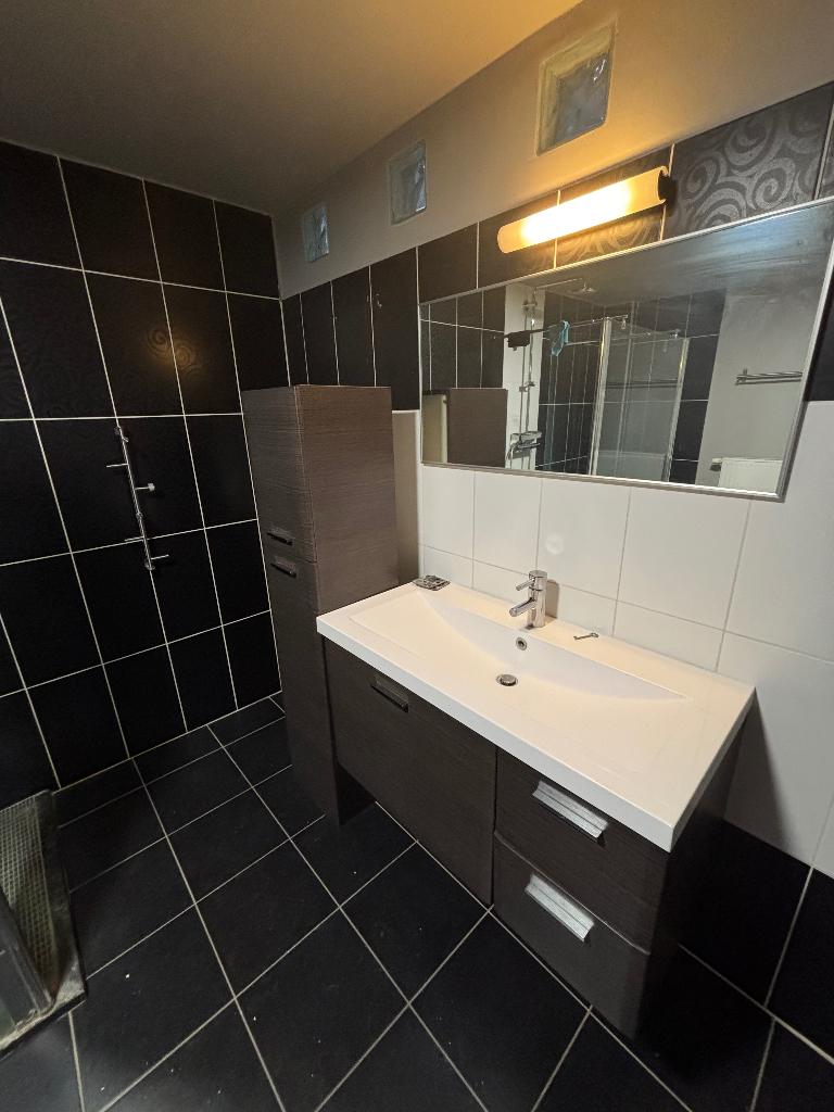 Ensemble de meubles de salle de bain + évier, Maison & Meubles, Moins de 100 cm, Comme neuf, Enlèvement, 50 à 100 cm