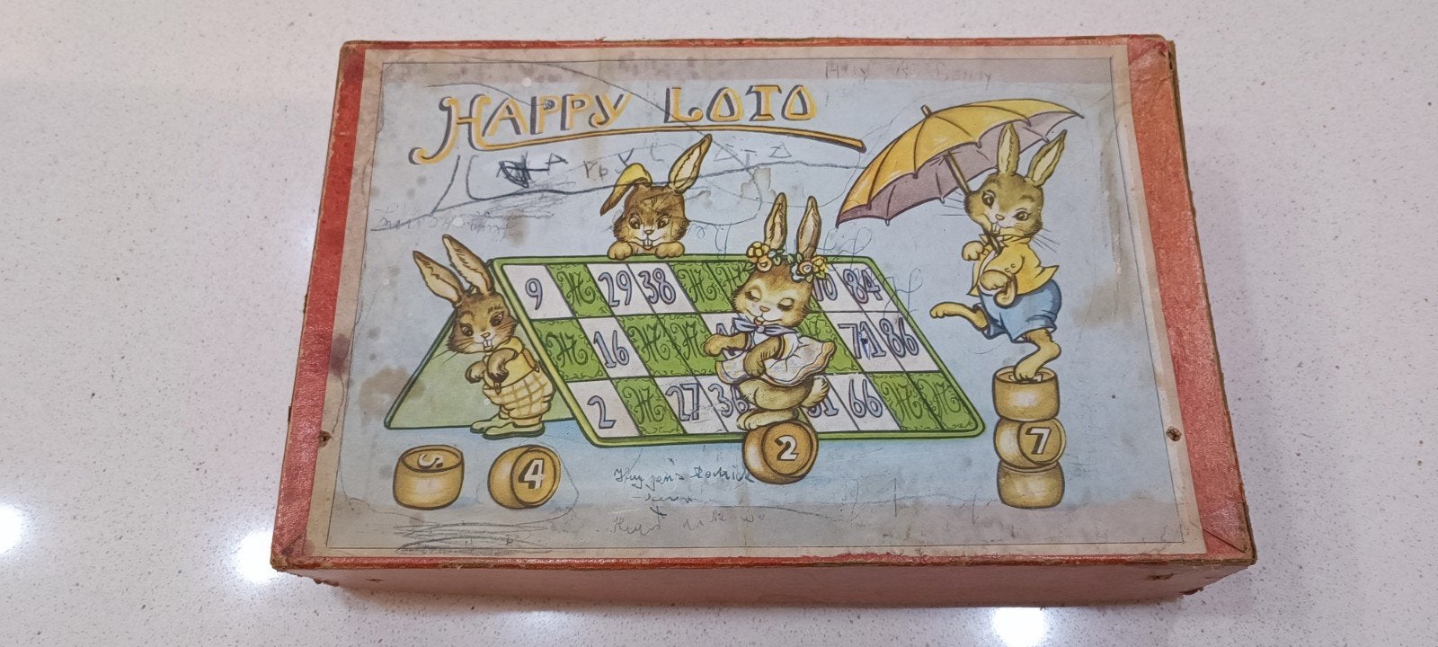 Loto kaarten spel, Verzamelen, Ophalen