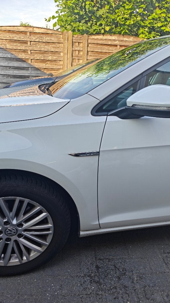 Golf7, Auto's, Volkswagen, Particulier, Golf, Benzine, Euro 6, Overige carrosserie, 5 deurs, Handgeschakeld, Wit, Zwart, Overige bekleding