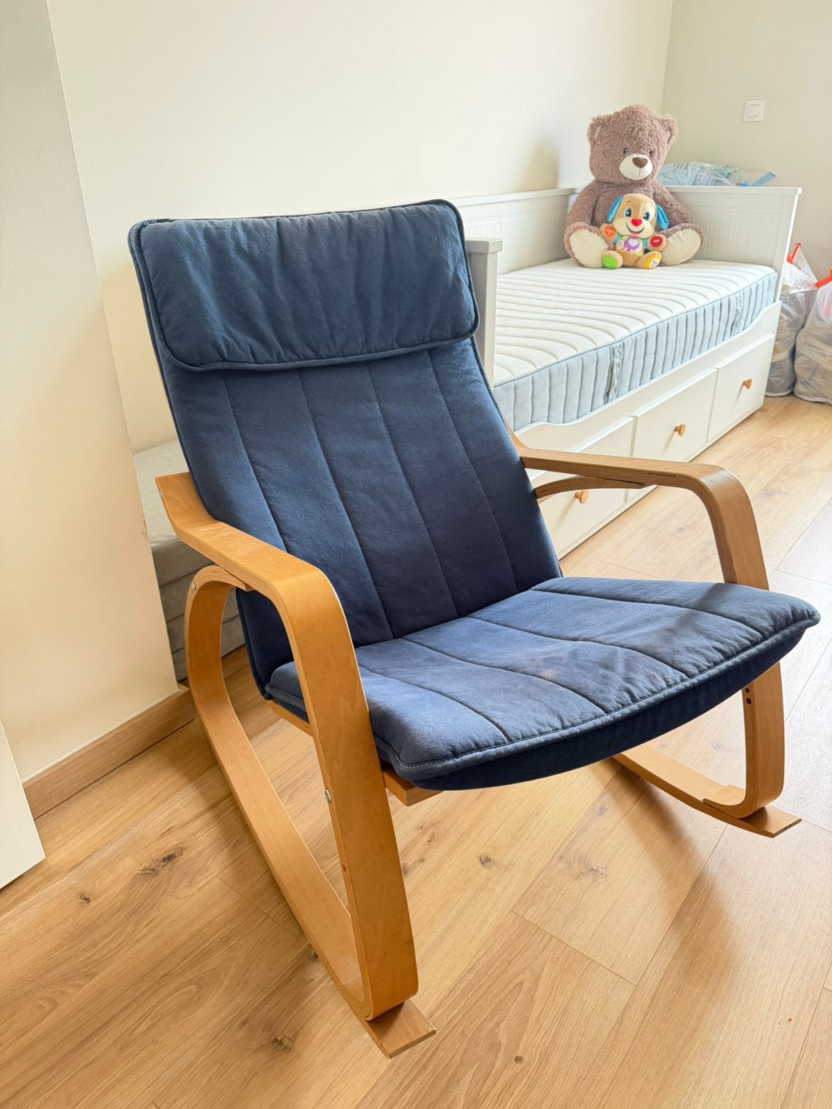 Schommelstoel Ikea poang, Maison & Meubles, Fauteuils, Enlèvement, Utilisé