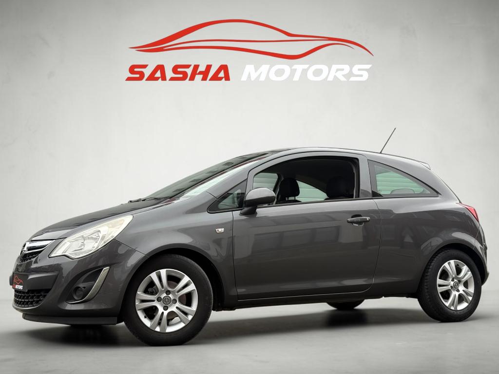 Opel Corsa 1.2 Benzine '11 | Airco | Top Staat | 12MGarantie, Voorwielaandrijving, Euro 5, Stof, Zwart