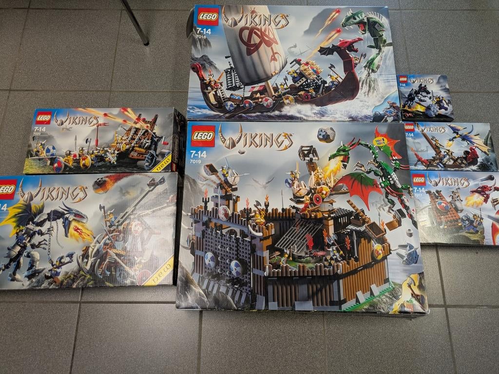 Lego Vikings - série complète, Enfants & Bébés, Jouets | Duplo & Lego, Enlèvement, Lego
