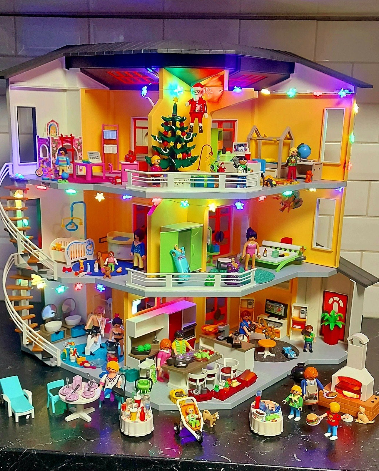 playmobil maison moderne avec étage supplémentaire, Enlèvement
