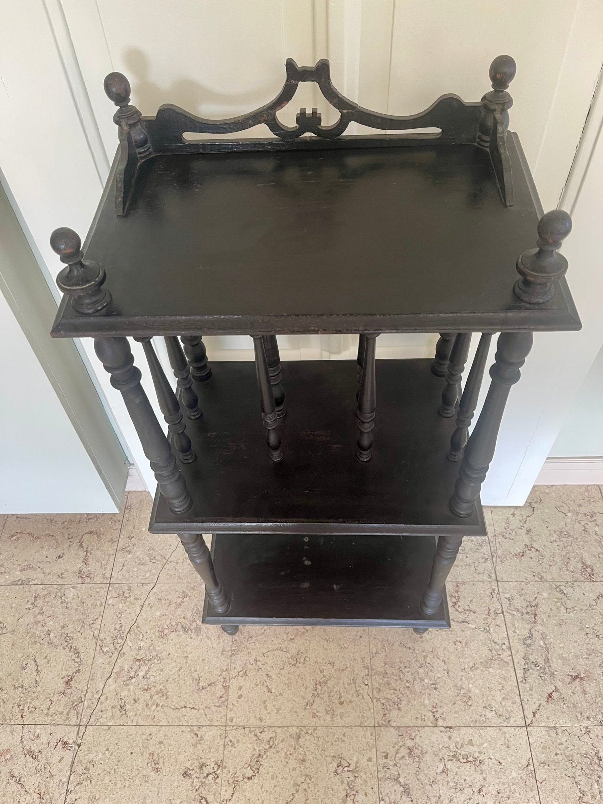 Étagère noire antique/ Whatnot (Napoleon III/ Victorian), Antiquités & Art, Enlèvement
