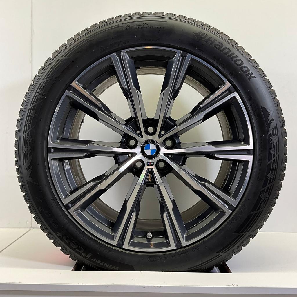 BMW X5 G05 EN X6 G06 BREEDSET VELGEN + WINTERBANDEN 20 INCH, Auto-onderdelen, Banden en Velgen, Gebruikt, -, 275 mm, -