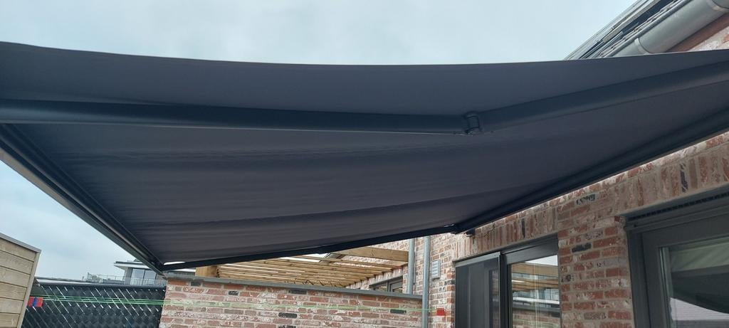 Zonneluifel in perfecte staat van 3m50 op 3m uitschuif!, Tuin en Terras, Zonneschermen, Ophalen
