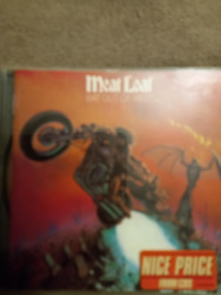 Meat loaf  bat out of hell, Ophalen of Verzenden