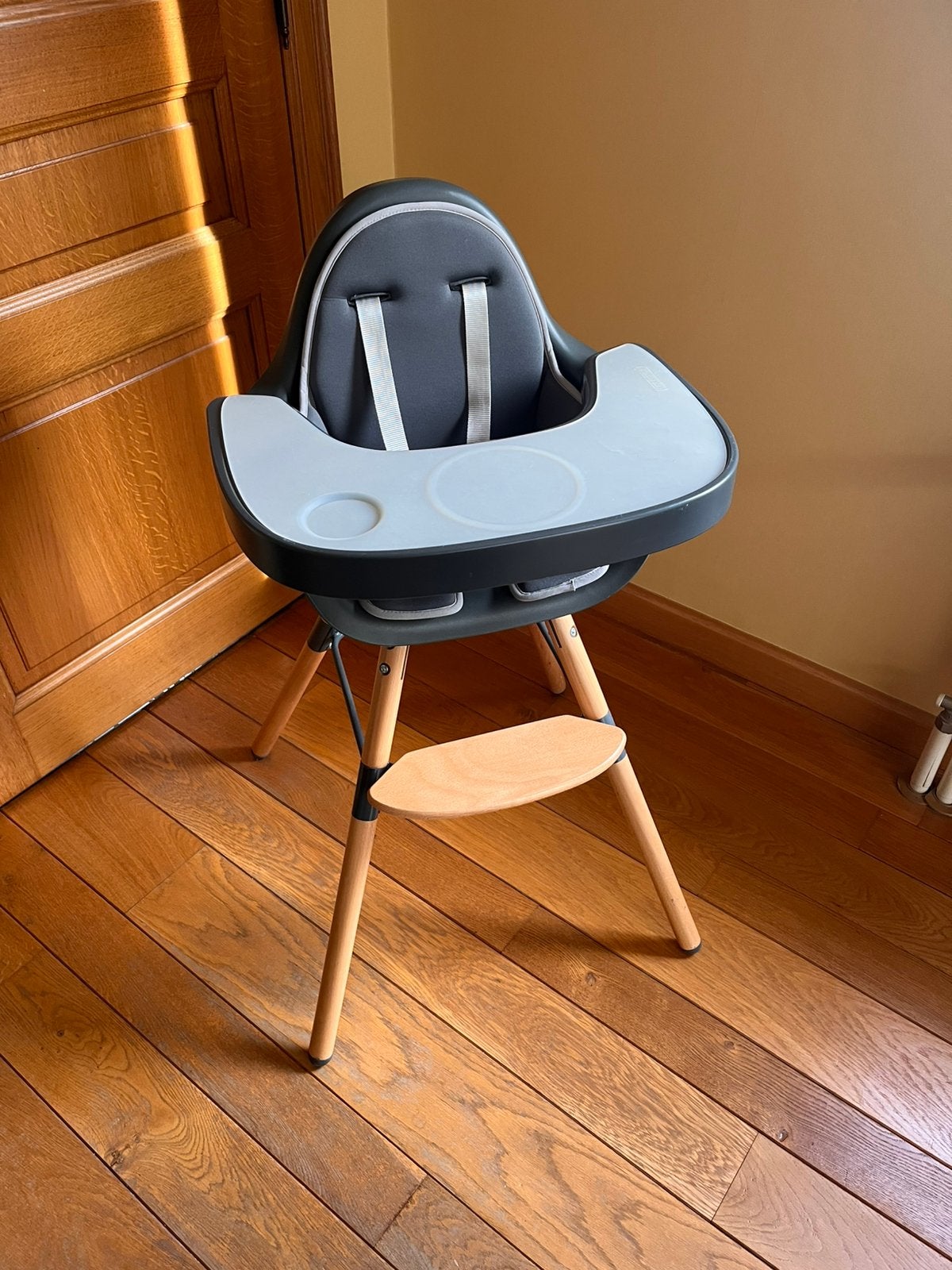 Chaise haute pivotante 90degres - Childhome Evolu 2, Kinderen en Baby's, Ophalen, Gebruikt, Meegroeistoel