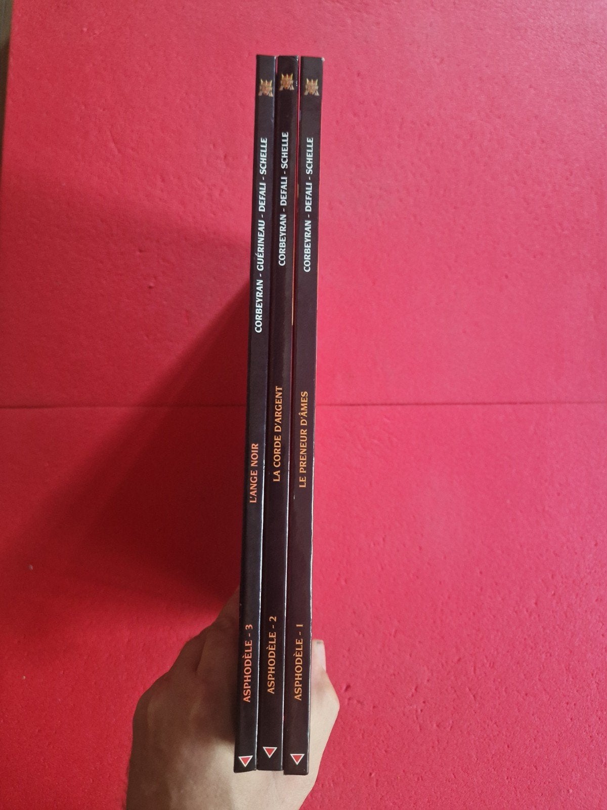 lot de 3 bd asphodele a à 3,EO, avec 1 ex libris, Enlèvement ou Envoi