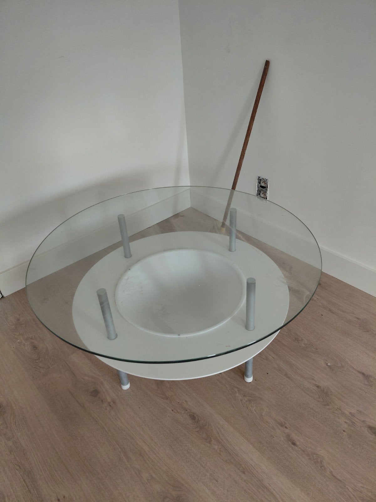 salontafel, Ophalen