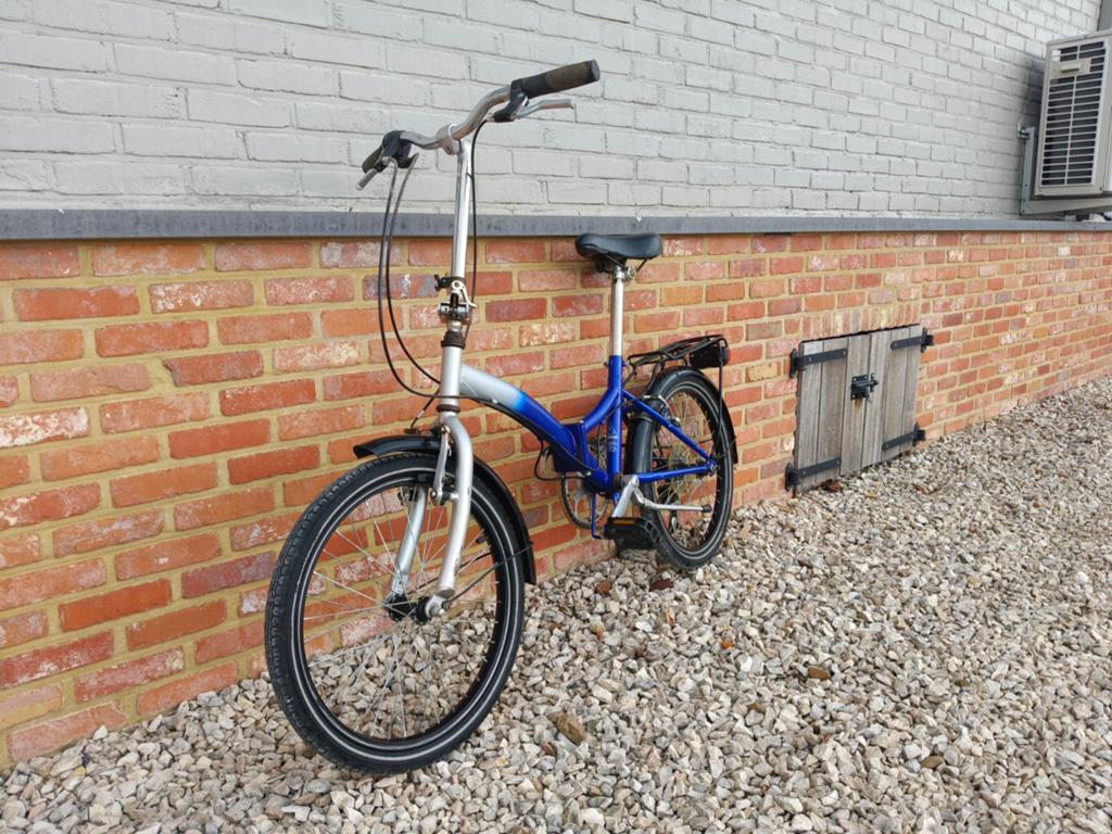 Vouwfiets 20 inch 6 versnellingen, Fietsen en Brommers, Ophalen, Versnellingen