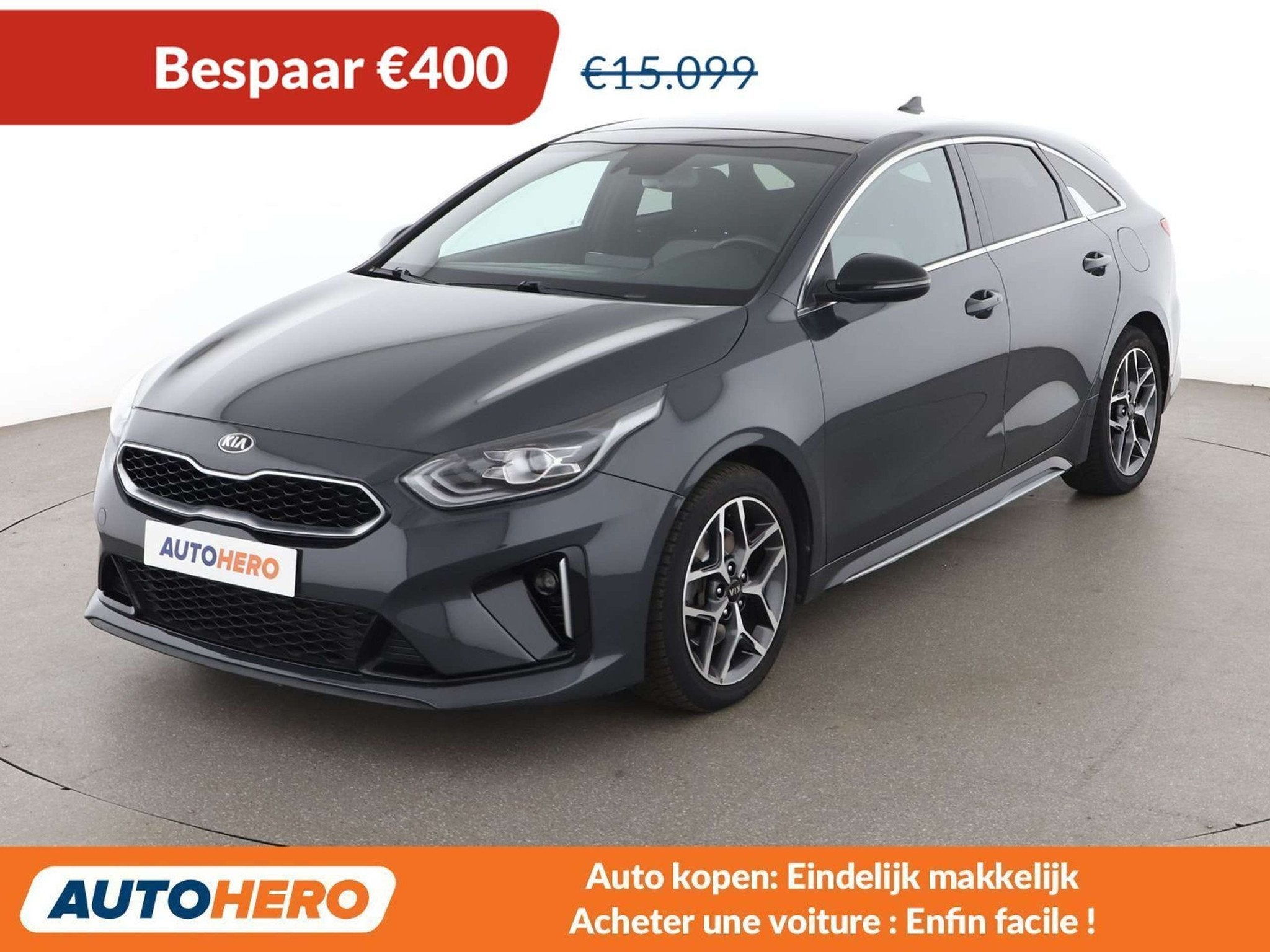 Kia ProCeed / pro_cee'd 1.0 TGDI GT Line (bj 2021), Auto's, Gebruikt, 120 pk, Zilver of Grijs, https://public.car-pass.be/vhr/633429ae-3983-4f3e-8613-cc77d9231bd2