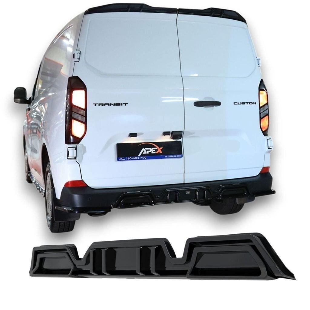 APEX Diffuser voor Ford Transit Custom Mk2 [2023+] glans Zwa, Envoi