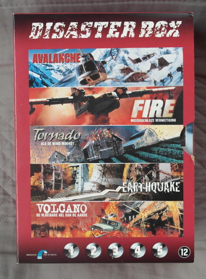 5 rampenfilms Disaster box (5 DVD), À partir de 12 ans, Enlèvement ou Envoi, Comme neuf