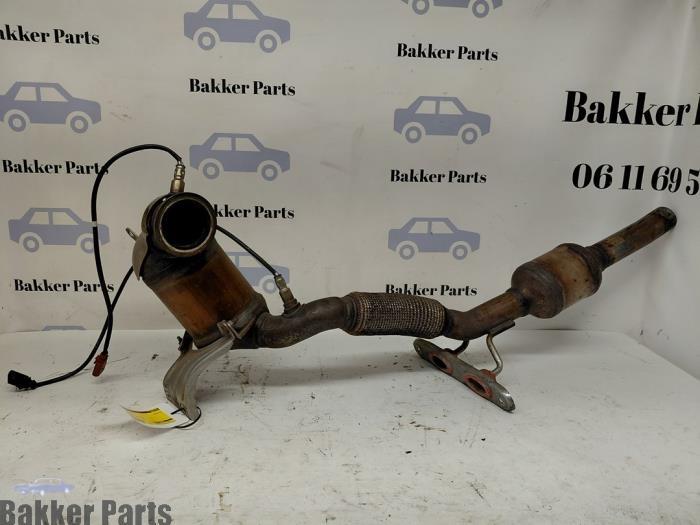 Tube avant + catalyseur d'un Audi Q2, -, -, Audi, Utilisé