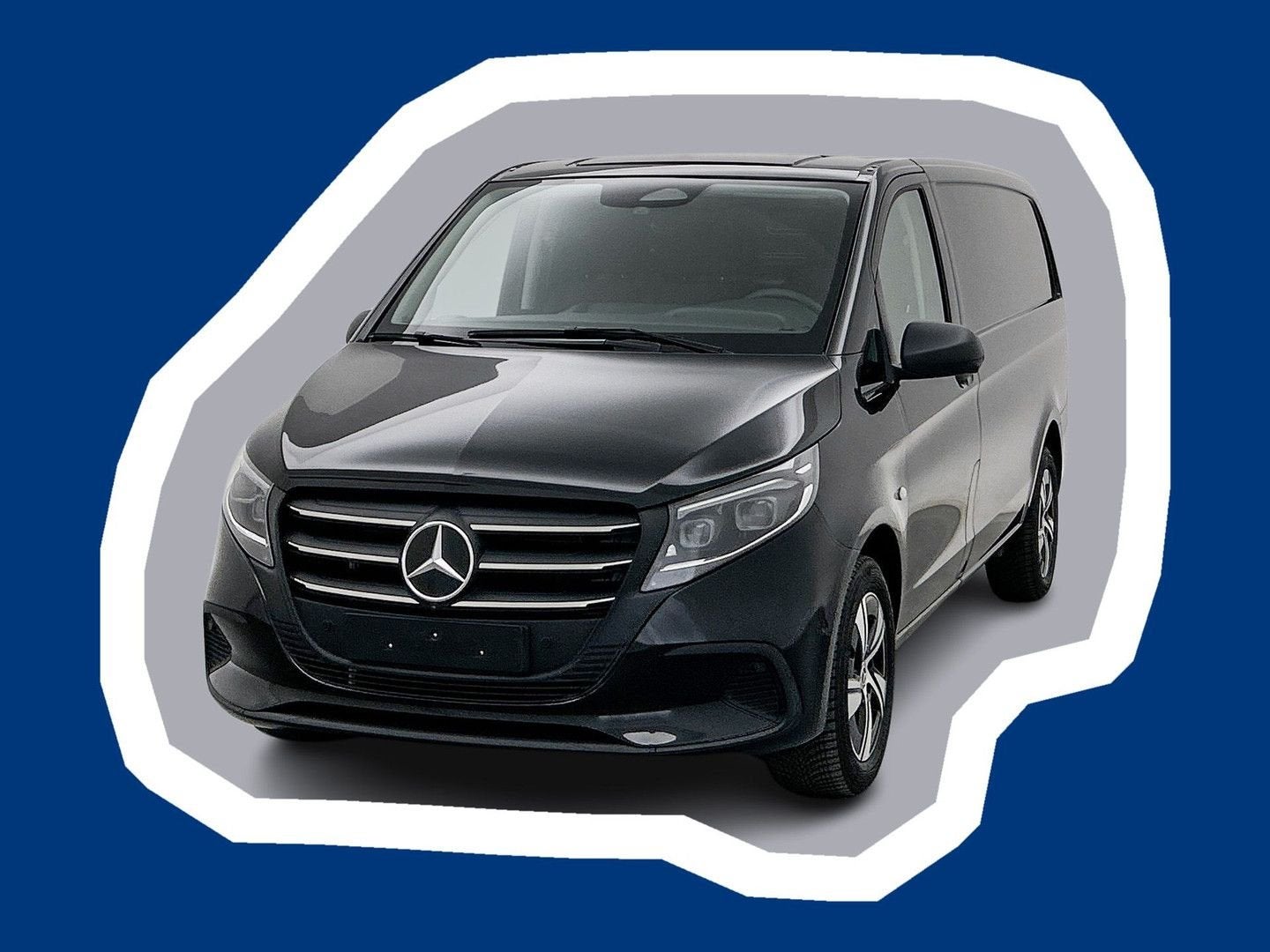 Mercedes-Benz Vito 119 CDI L2 Select 360 camera Distronic Tr, Automaat, Zwart, Mercedes-Benz, Bedrijf