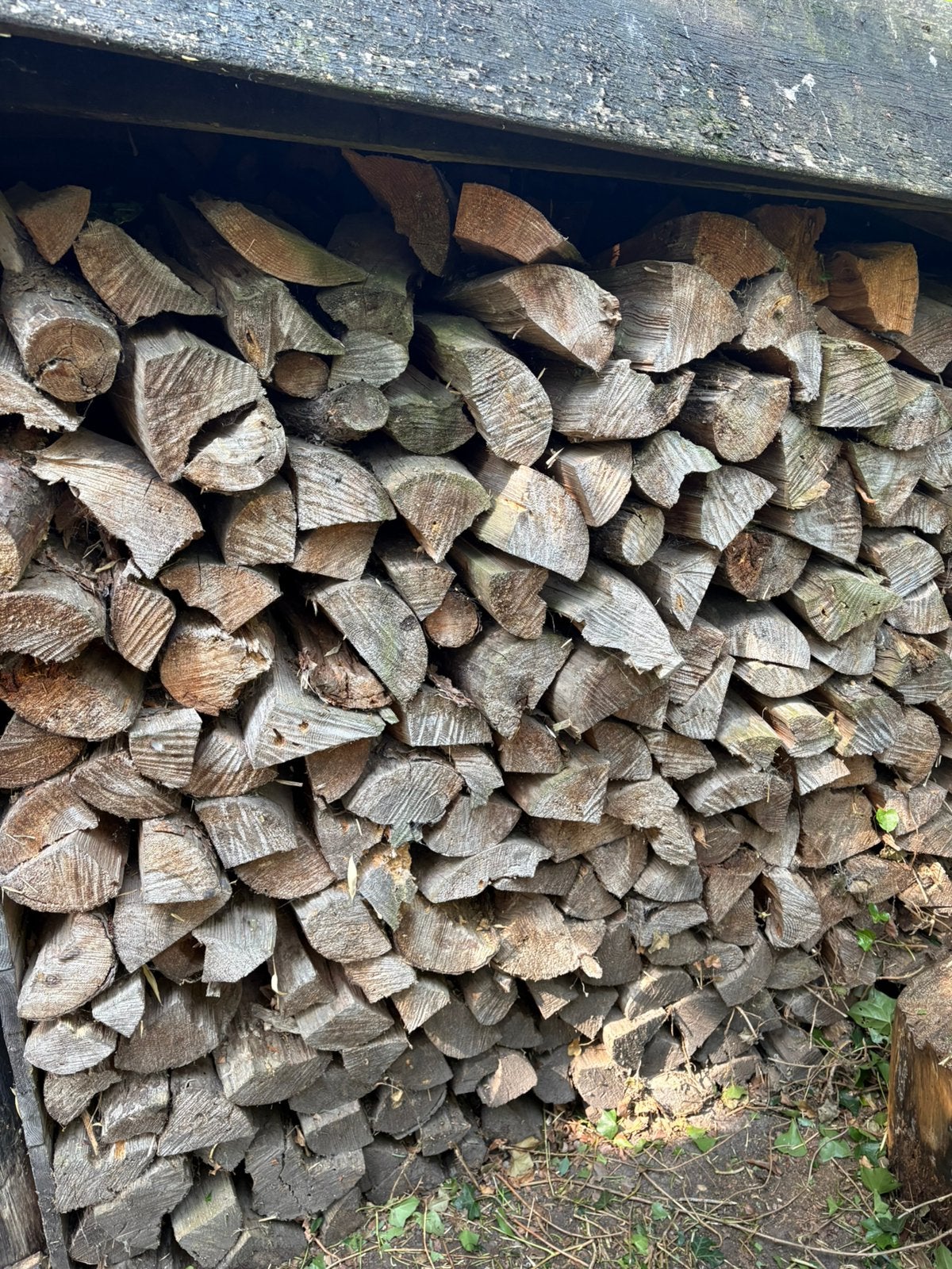 Droog hardhout - haardhout - mooie stapel 8kuub, Tuin en Terras, Brandhout, Ophalen, Essenhout, Blokken