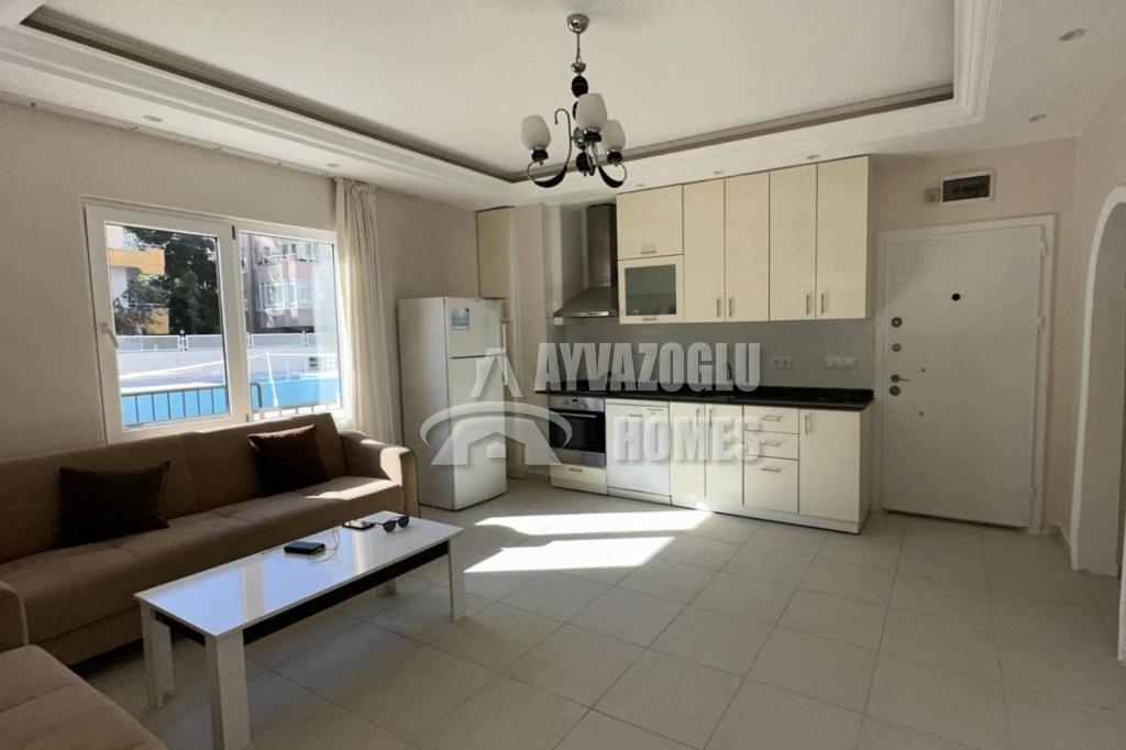 1+1 appartement in Oba — Op slechts 200 meter van de zee, Immo, Buitenland, 55 m², 2 kamers, Turkije, Stad