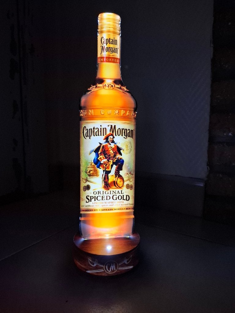 Lichtreclame Captain Morgan rum, Ophalen of Verzenden, Nieuw, Lichtbak of (neon) lamp