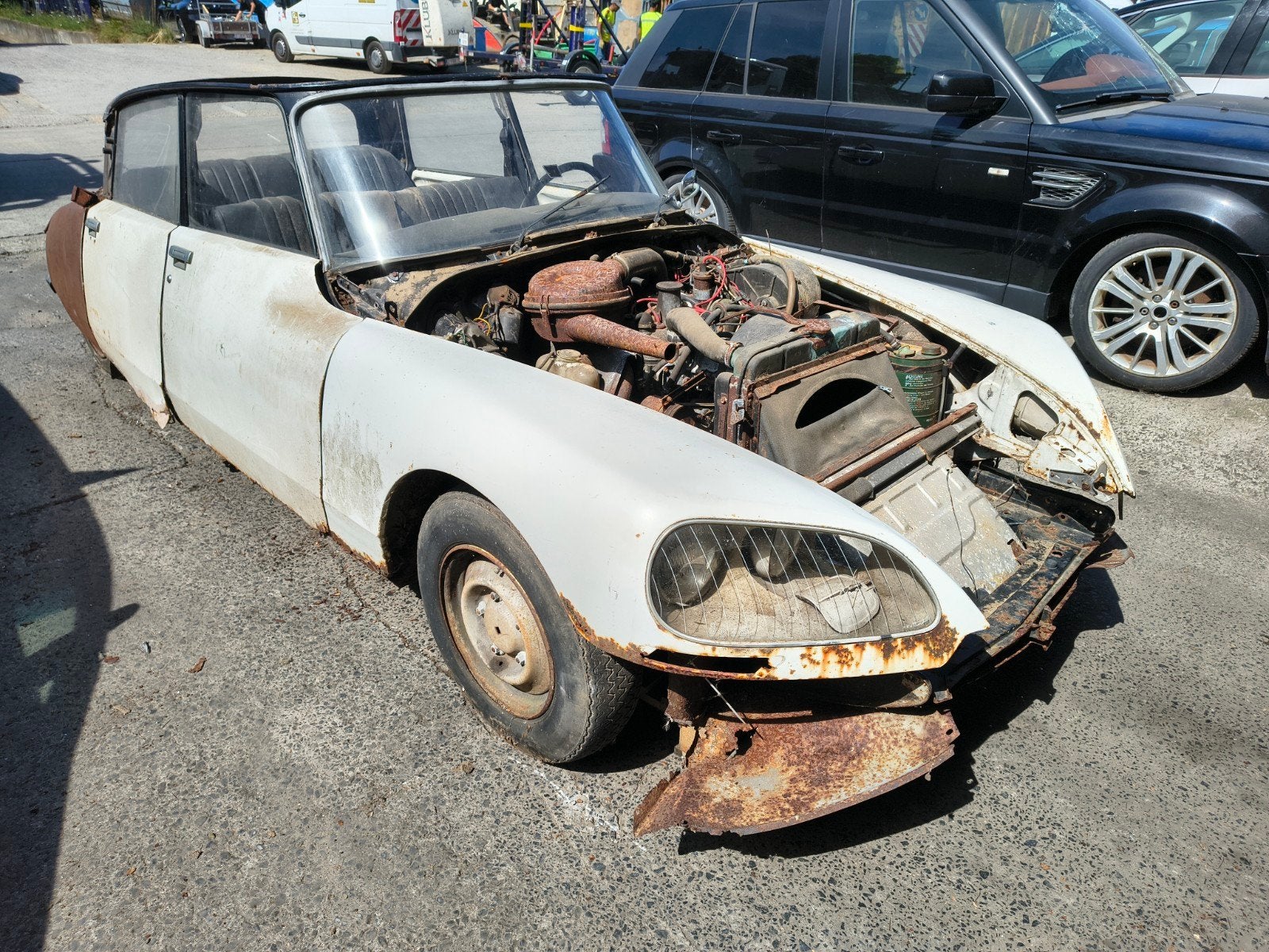 Citroën ID DS voor onderdelen, Voorwielaandrijving, Zwart, Citroën, Bedrijf