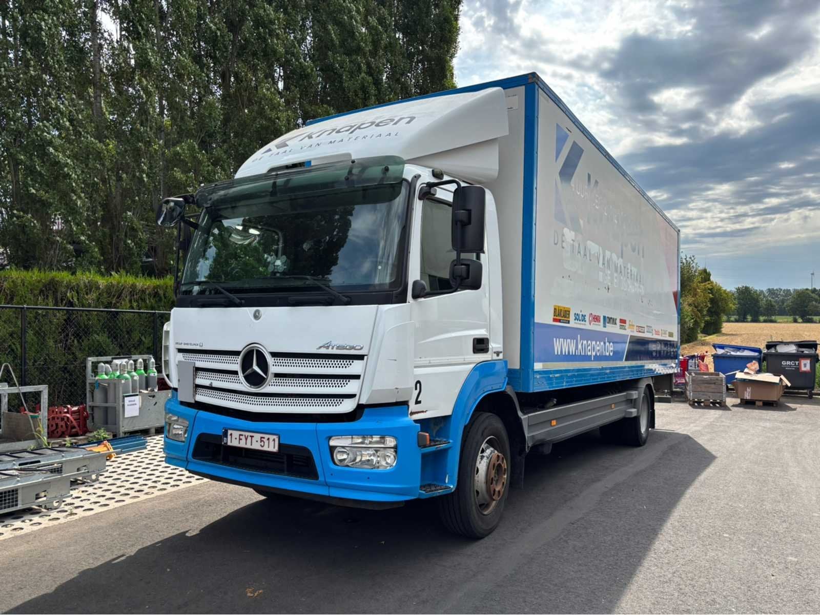 2014 Mercedes-Benz ATEGO Vrachtwagen, Euro 5, Overige brandstoffen, Mercedes-Benz, Bedrijf