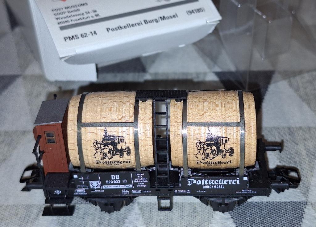 Märklin HO 94185 Wijnwagen 'Postkellerei' van de DB, Hobby & Loisirs créatifs, Trains miniatures | HO, Enlèvement ou Envoi, Comme neuf