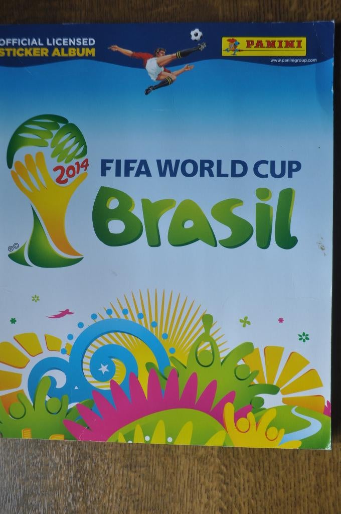PANINI COMPLEET ALBUM WORLD CUP 2014 BRASIL, Ophalen of Verzenden, Gebruikt, Meerdere stickers