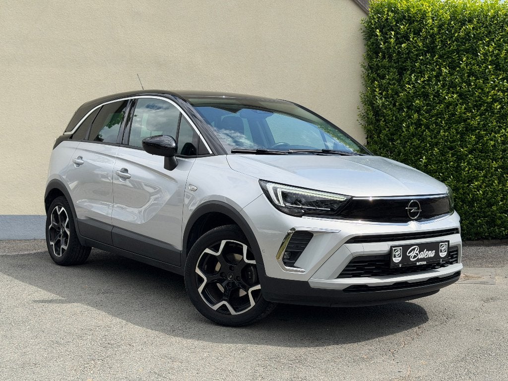 Opel Crossland X Apple carplay Keyless-Entry Zetelverwarming, Auto's, Opel, Automatische klimaatregeling, Euro 6, 1199 cc, Leder en Stof