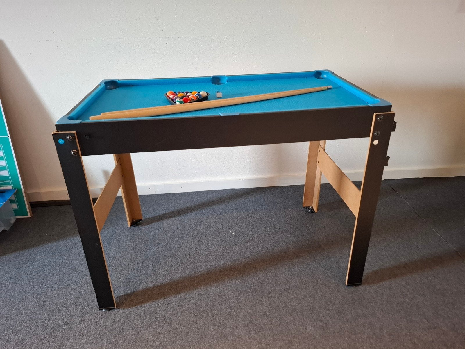 Snookertafel kinderen 103x56x80, Ophalen, Gebruikt, Snookertafel