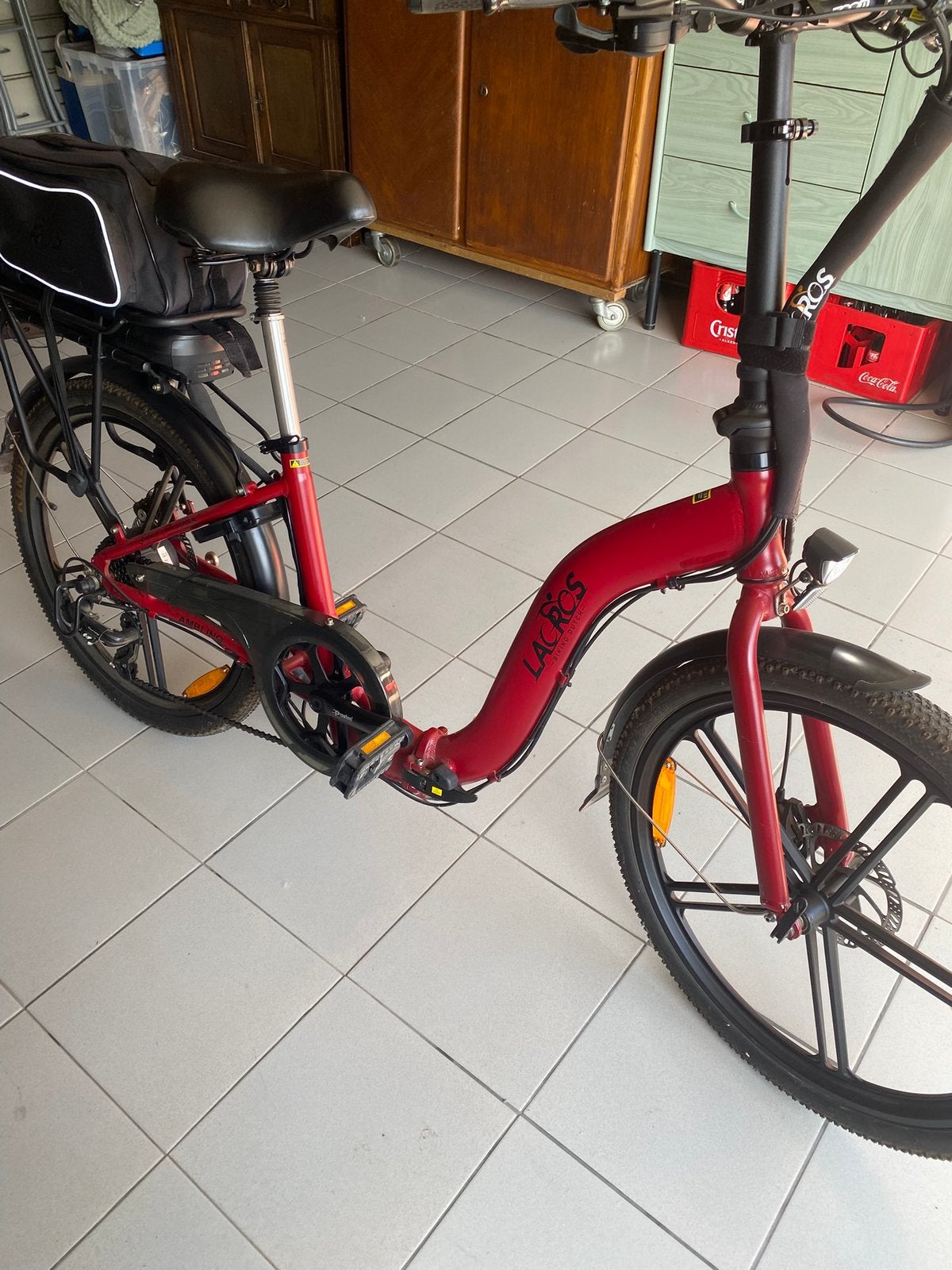 Elektrische Lacros plooifiets  Ambling, 436 km gereden, Ophalen, Zo goed als nieuw
