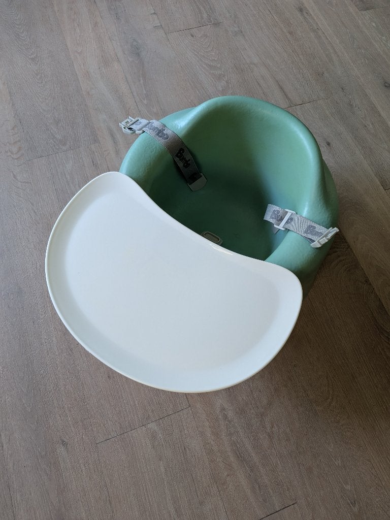 Bumbo met tablet, Ophalen, Zo goed als nieuw, Overige typen, Gordel(s)