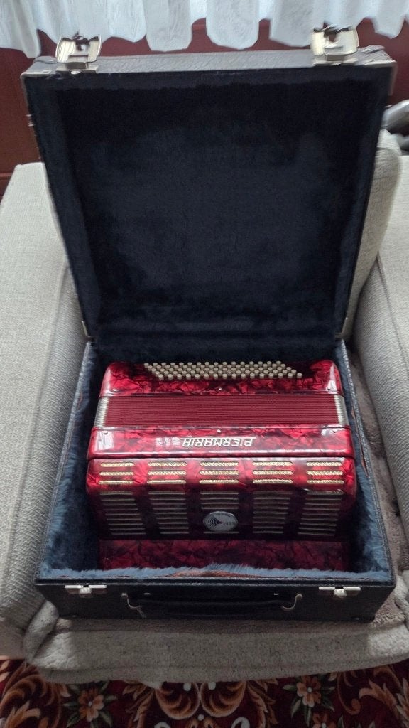 Accordéon, Musique & Instruments, Accordéons, Avec valise, Enlèvement, Utilisé, Accordéon à boutons