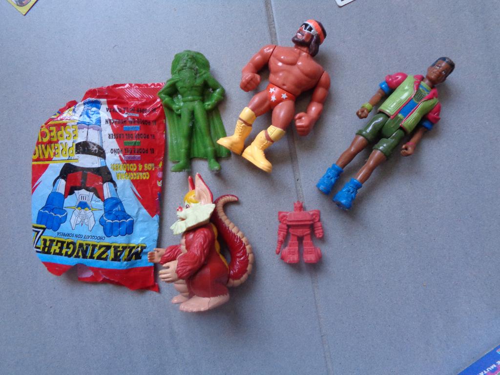 vintage figuren, Kinderen en Baby's, Speelgoed | Actiefiguren, Verzenden, Zo goed als nieuw
